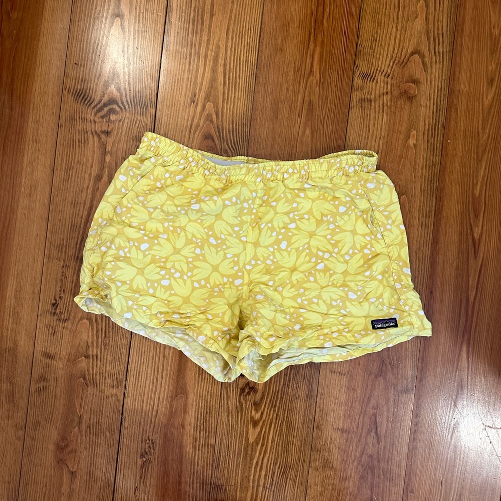 Patagonia Yellow Shorts